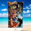 Dragon Ball Beach Towel, Soft Large Absorbent Towel For Beach Swimming Pool Travel Vacation