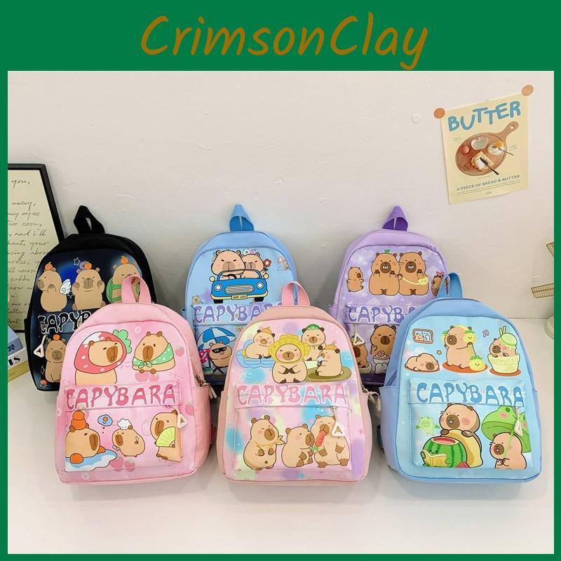 Cartoon Kids Delightful Backpack With Lightweight Design Ideal For School Use