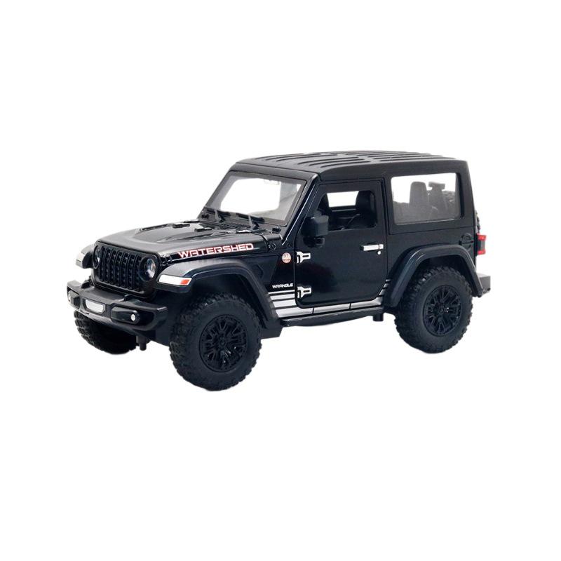 1/24 Alloy Off-Road Vehicle Model Pull-Back Toy with Sound & Light