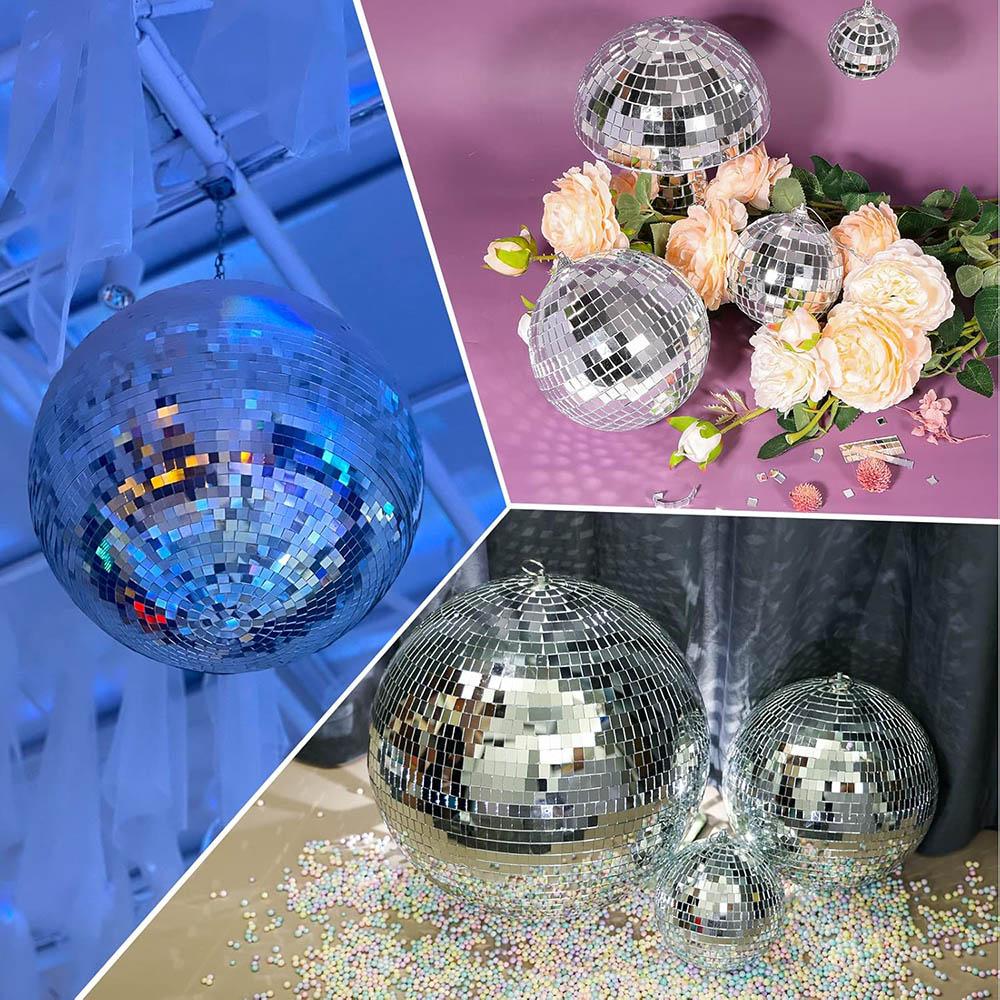 2360PCS Self Adhesive Mosaic Tiles,5mm Disco Tiles,Square Mirror Mosaic Tiles for Interior Decoration,DIY Disco Ball Art Collage