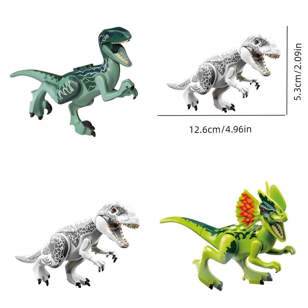 77001 DIY Dinosaurier-Montage Tyrannosaurus Rex Kleine Bausteine Spielzeugset für Jungen
