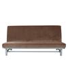 Schlafsofa-Bezug 190-210cm Braun Velours
