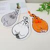 Funny Cat Hand Towel Cute Hanging Towel for Bathroom Kitchen Wipe Cloth Absorbent Cleaning Cloth Accessories Kids Towels