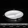 Ruijie 4-Compartment Melamine Divided Lunch Tray