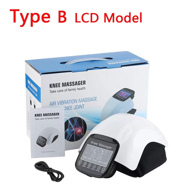 3 in 1 Electric Knee MassagingTool Handy Vibration Hot Compress Airbag Massage Machine Rechargeable High Frequency Knee Massagedevice