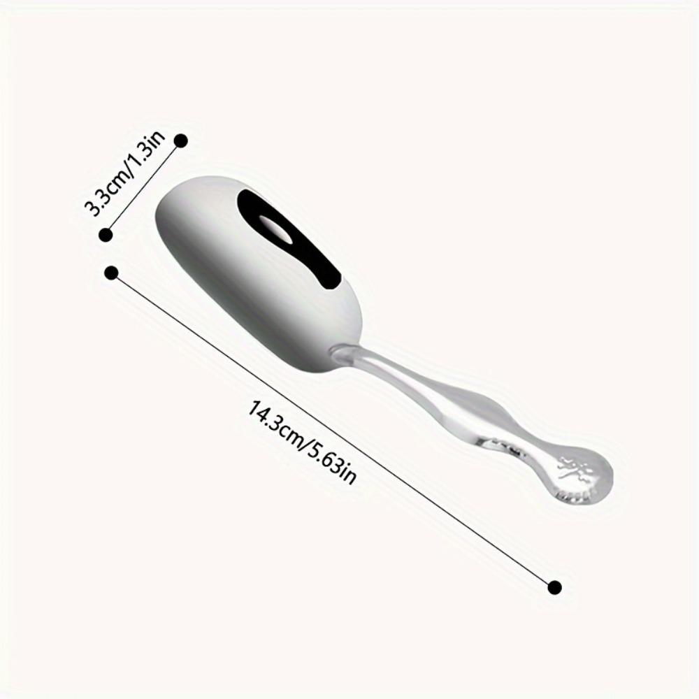 Stainless Steel Mini Teaspoon - Versatile Coffee, Sugar & Candy Scoop with Short Handle - Perfect for Kitchen & Dining