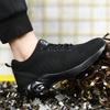 Puncture-Proof Safety Shoes Men Lightweight Air Cushion Work Sneakers Steel Toe Boots Indestructible Shoes Breathable Work Shoes