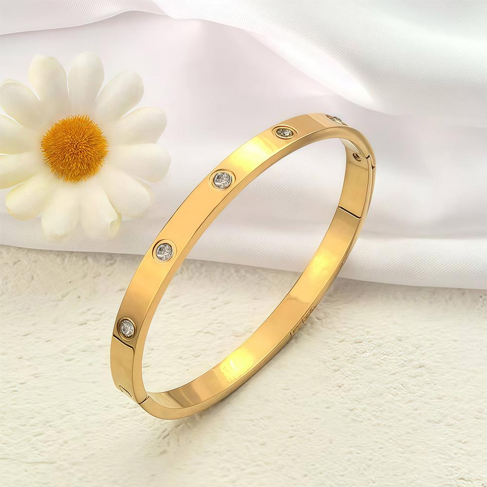 Bracelet Ins Bracelet Women's Trendy Simple and Beautiful Simple Hand Jewelry