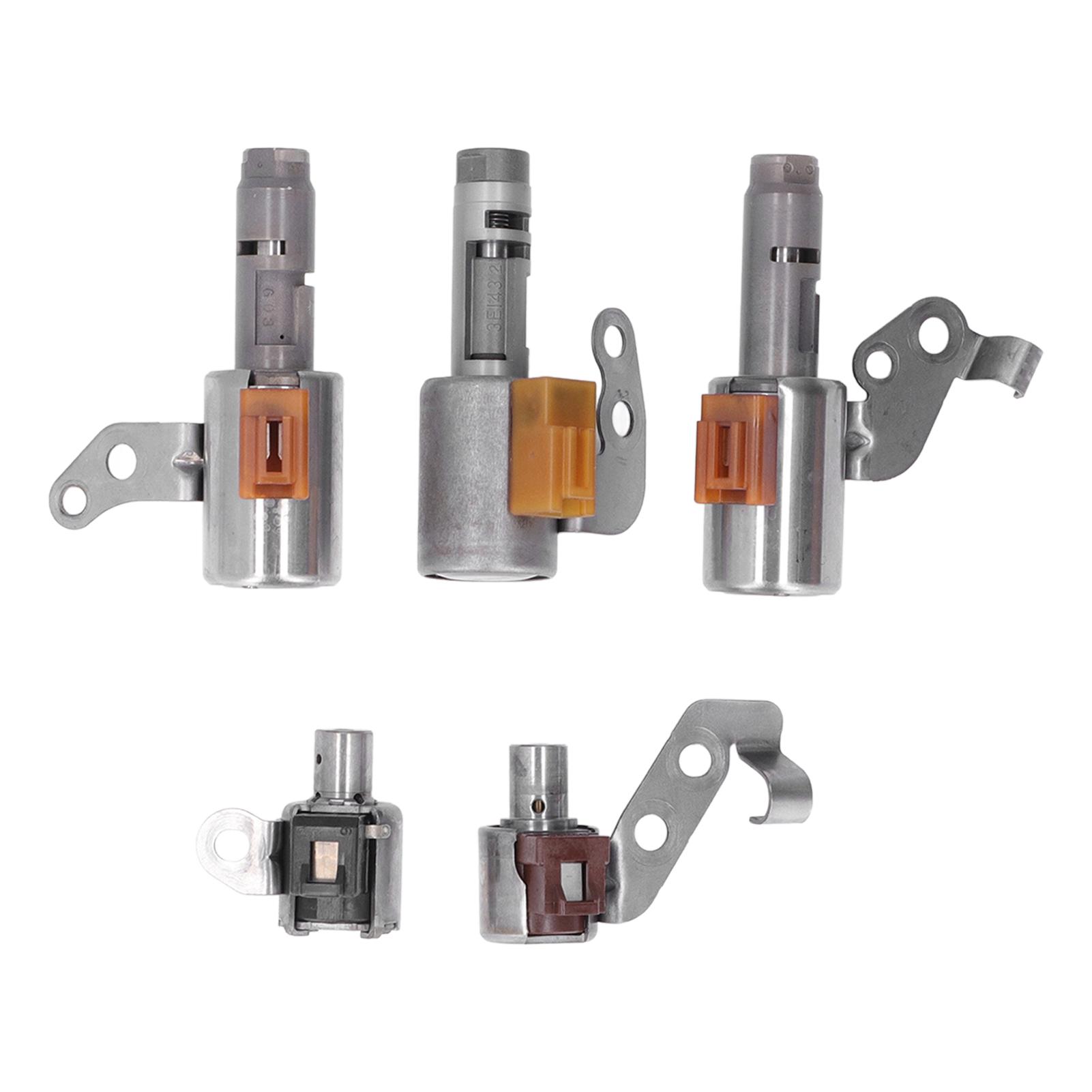 

5 Pcs Transmission Control Solenoid Kit U140EF Solenoid Set Tested Rostra Solenoid
