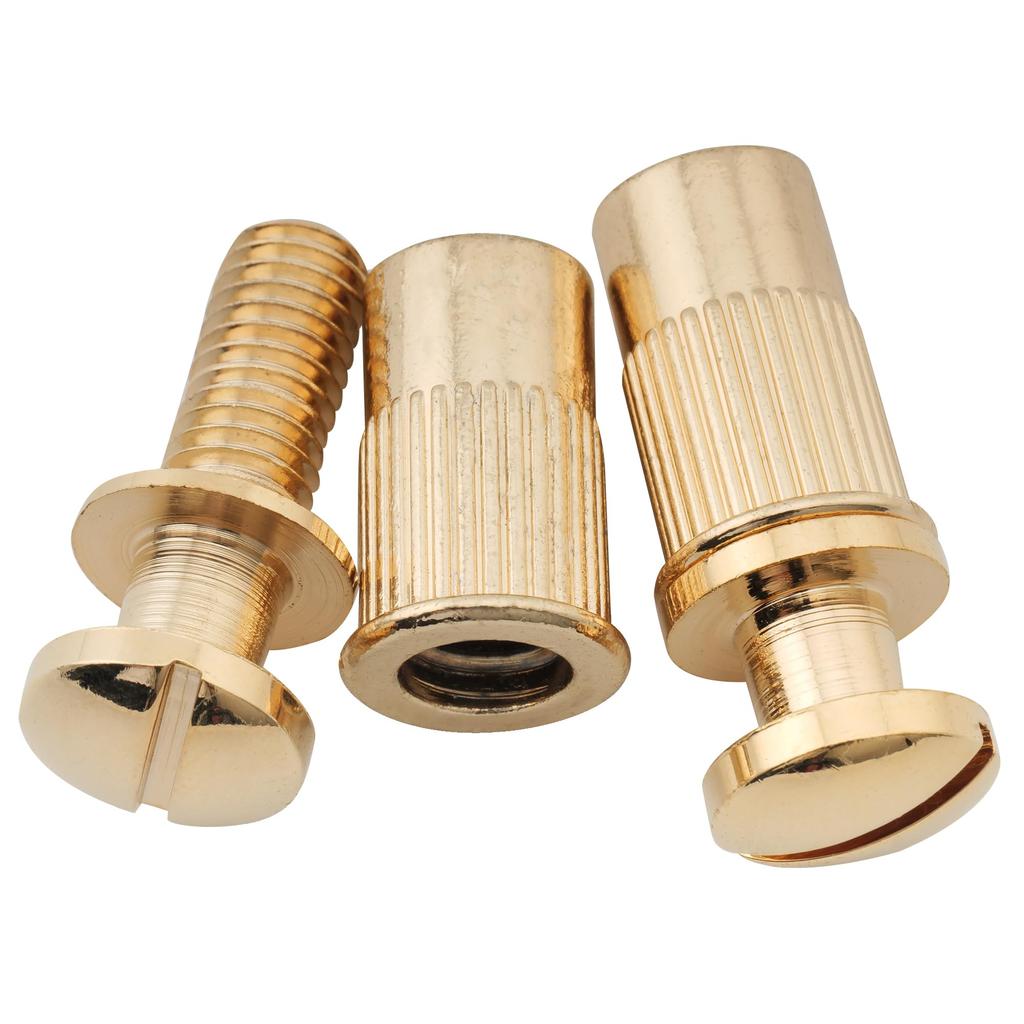 Musiclily Pro Badass for Epiphone LP Junior Les Paul Electric Gold Bridge, 10.5mm Pitch, Guitars,