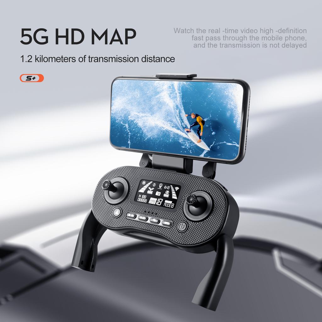 S+ UAV GPS Professional HD Aerial Double Shot Omnidirectional Obstacle Avoidance UAV Halloween, Thanksgiving, Christmas, Gifts