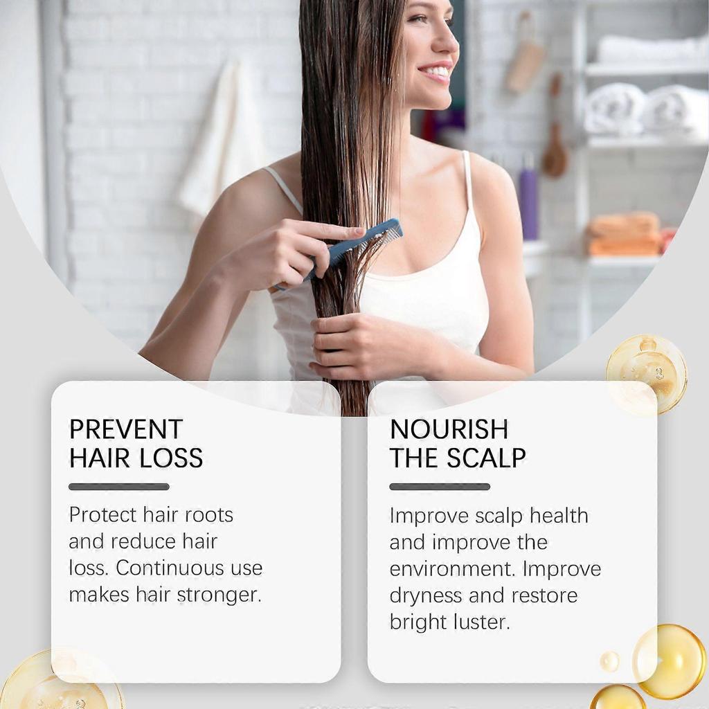 Hoegoa Hair Care Essential Oil - Nourishing Hair Massage Care, Smooth And Shiny Hair Everyday Hair Care Essence