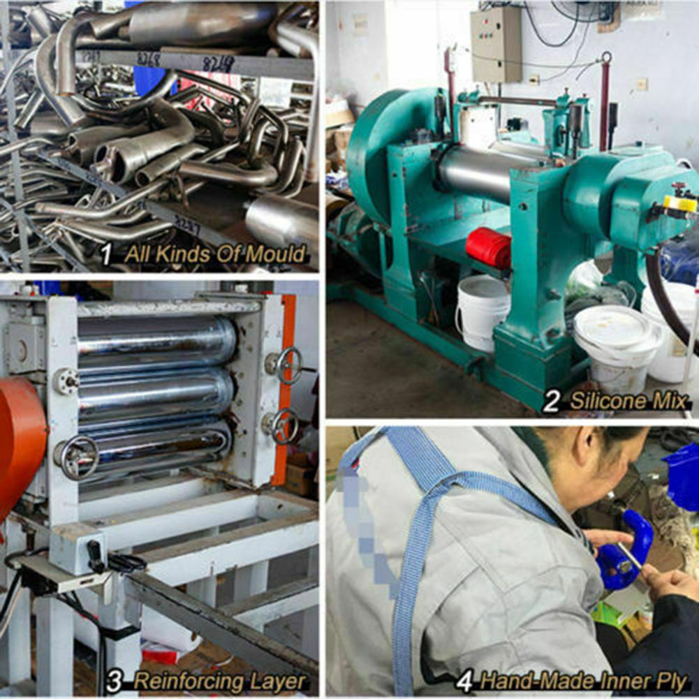 Furtun de vid -40 ° C până la 220 ° C 1 buc Silicon negru de calitate superioară