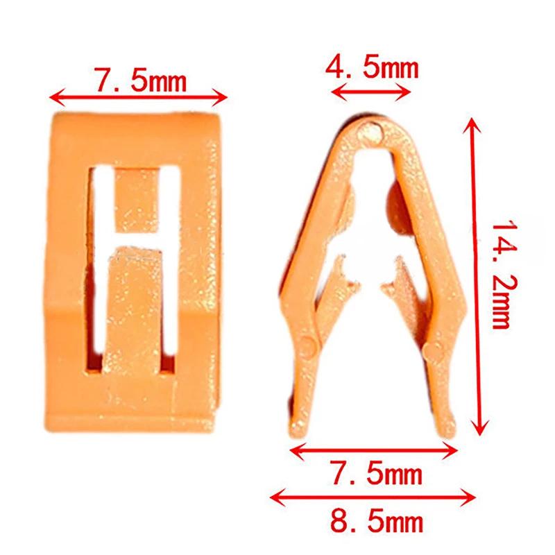 20PCS High Quality Car Front Console Dash Dashboard CD Player Trim Retainer Rivet Fastener Clip Fit For Car Parts Accessories