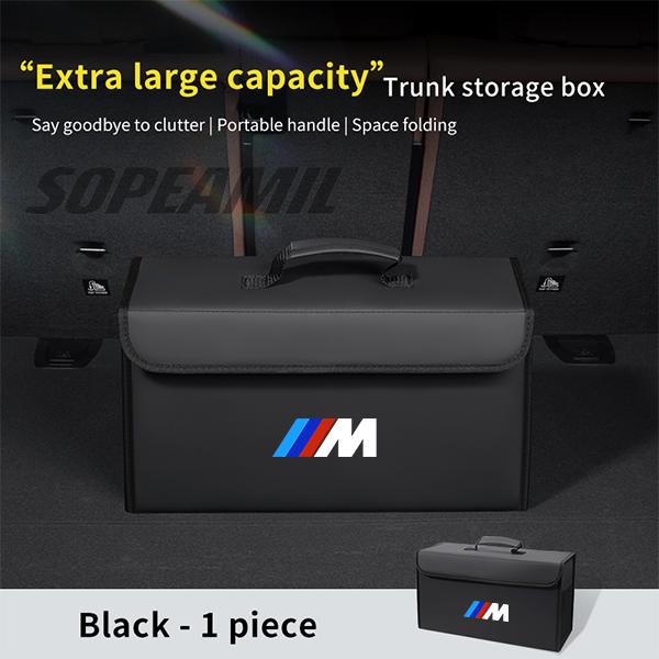 Car Trunk Storage Box Organizer Foldable Stowing Tidying Bag For BMW E39 E46 E60 E90 F10 F15 F20 F25 F30 G20 G30 X1 X3 X4 X5 X7