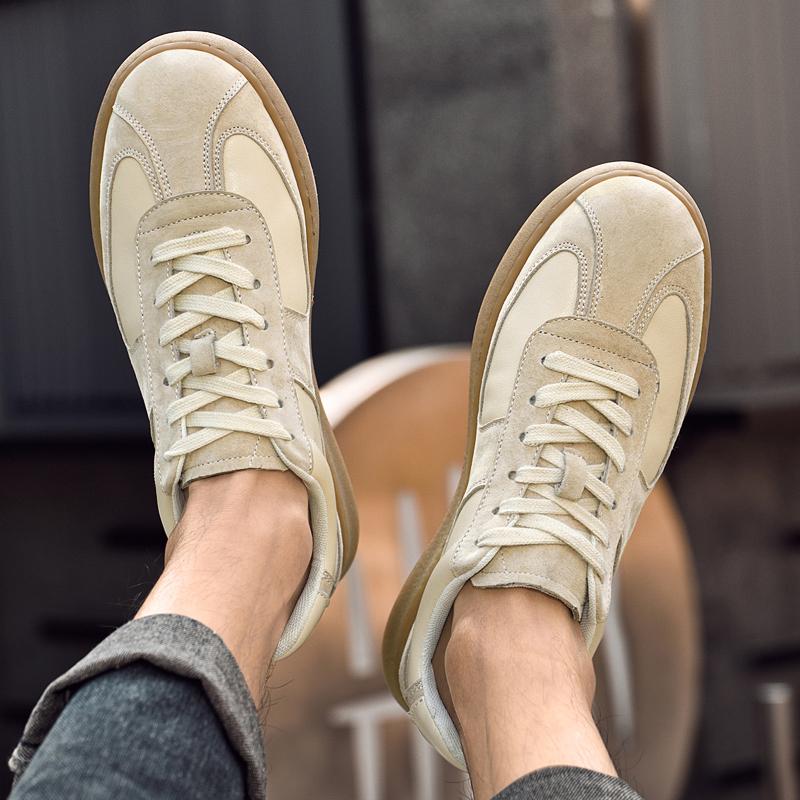 Mode Neue Herrenschuhe Mode Luxus Freizeit Sneaker Komfort Sportliche Flats Männliche Laufschuhe Leder Outdoor Täglich Oxford Schuhe