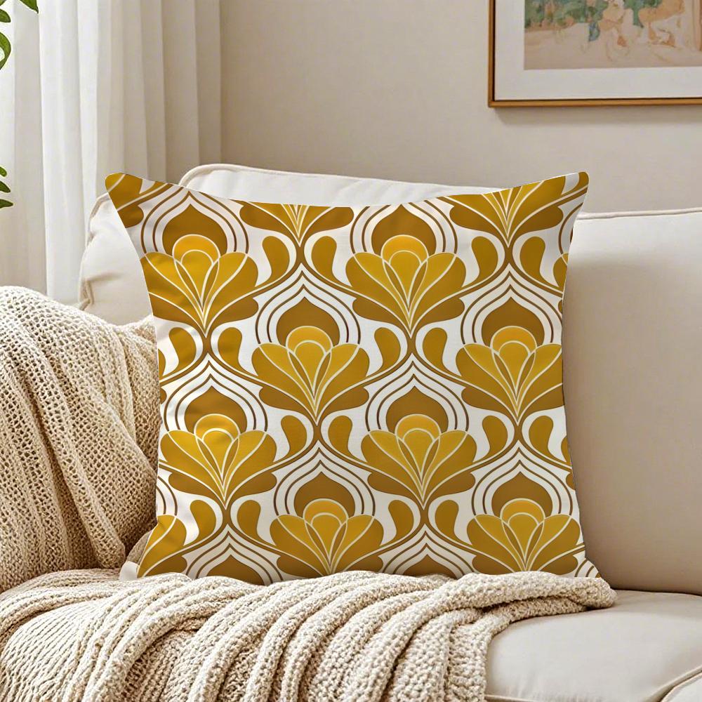 Cashew Nut Flower Pattern Natural EEtro Cushion Cover Pillowcase Antidustmite living Room Sofa Decor Cushion Room