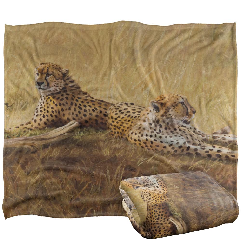 Wild Wings African Cats 2 Silky Supersoft Blanket