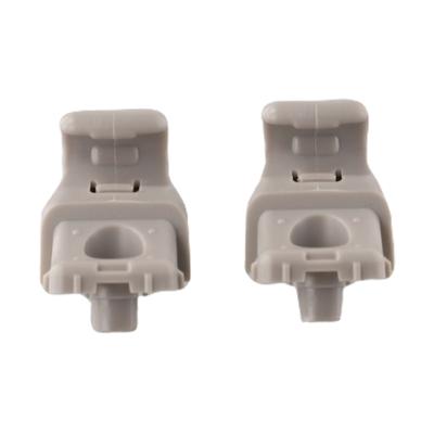 Klipy Klipy sluneční clony 2ks Zcela nové Šedé plastové šroubovací háček na sluneční clonu 1130993-00-A 113099300A 1130993 00 A