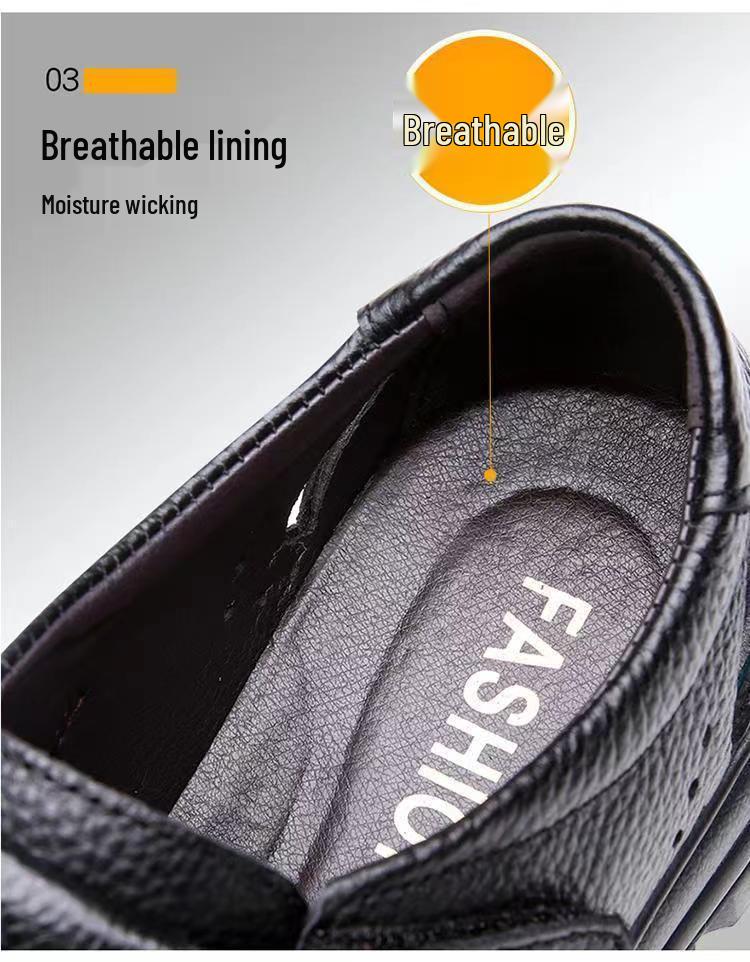 Men's Casual Summer Breathable Pointed Toe British Sandals for Weddings/Grooms