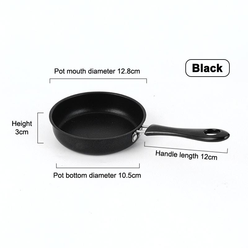 

Non-Stick Small Frying Pan - Mini Egg & Omelette Pan with Granite Coating, Compatible with Gas & Induction Stoves