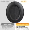 SOULWIT Ear Pads Ear Cushions for Sony WH-XB910N Wireless Noise Cancelling Headphones - Headphone Pads XB910 Extra Bass Replacement Pads Protein Leath