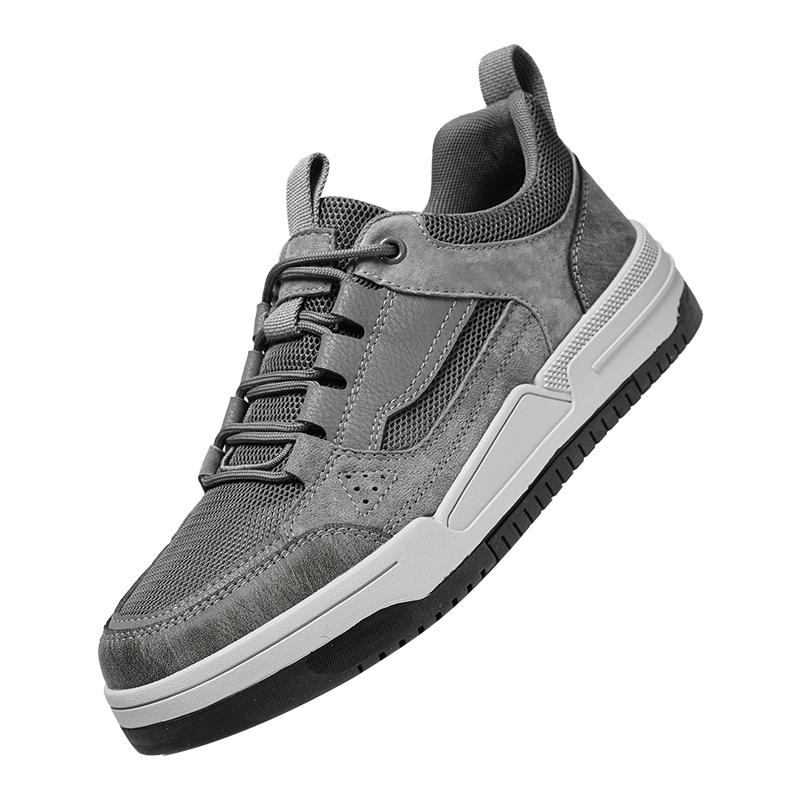Fashion Men's Shoes Retro Skateboarding Shoes Increased Height Low Top Sports Walking Shoes for Men Trendy 2025 Autumn New