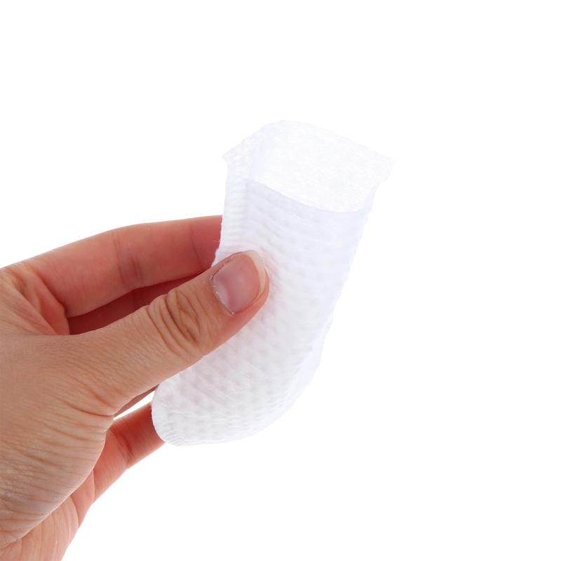 50 Stück Wasserhahnfilter Baumwolle Spritzschutz Entfernt Sand Filtert Wasserreinigung Socken mit T-Riemen Für Leitungswasser Rostentfernung