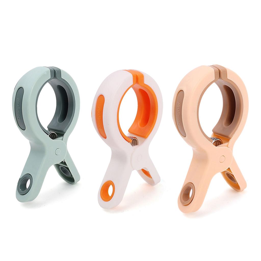 3 Pcs Large Clips Towel Clips for Beach Loungers Strong Towel Clips Windproof Beach Towel Clips for Daily Laundry