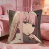 DDARLINGs In The FRANXX Cushion Cover Premium Comfort Reversible Pillow Cove Two In One Design For Any Room  Car Interior