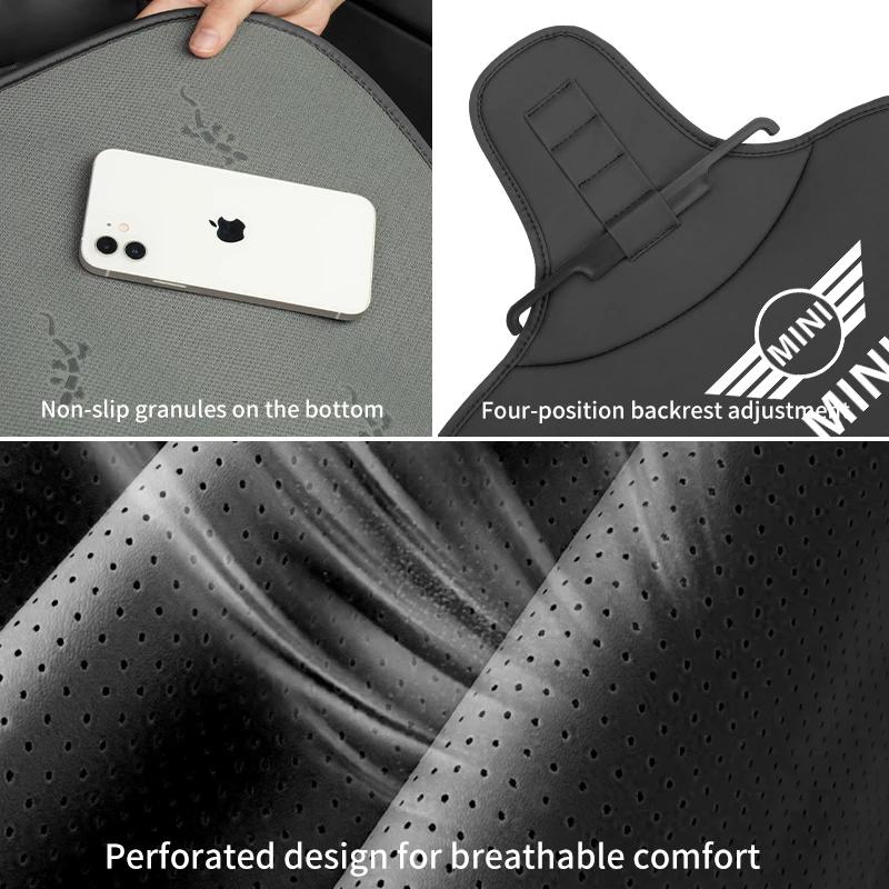 KXMHU1 For BMW 2025 Hot New Luxury Car Perforated Breathable Model Cushion Soft Backrest Seat Cushion Seat Cover For MINI Cooper JCW WO