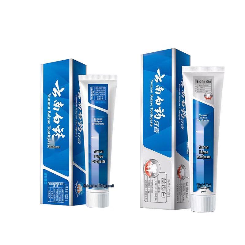 

Yunnan Baiyao Spearmint & Yichi Bai Toothpaste Bundle