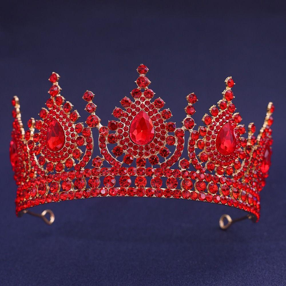 Luxury Crystal Crowns Headband Style Bridal Tiara Hair Accessories Crystal Tiaras Gift Occasion