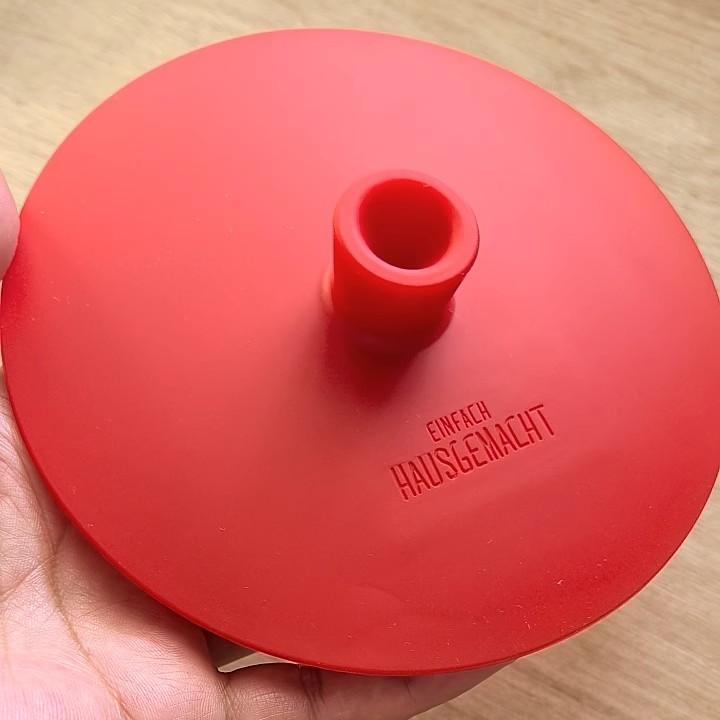 Thickened food grade silicone crisper with suction glass bowl lid Complementary food freshness lid high temperature resistance