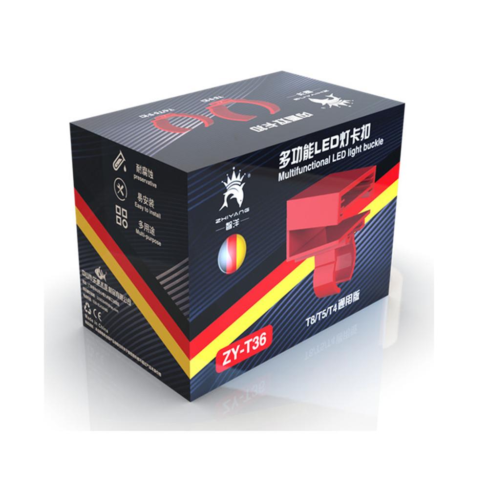 Led Lamp Clamp Fixed Lamp Tube Clip Fitting T4/t8/t5 Lighting Lights Aquarium Fish Tank Accessories