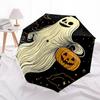 1pc Ghost Pumpkin Automatic Open/Close Umbrella Compact Folding Umbrella, All-Season Portable Umbrella for Women/Men050