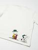 Lee Official Collaboration Back Print Size 110 T-Shirt, Kids, LK5072-218, White,