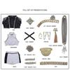 Kpop Demon Hunters Rumi Cosplay Costume Set Halloween Party Fancy Dress For Womens