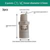 3Pcs 1/8",1/4" Plastic Venturi Mini Nozzle, 46550 Mini Eductor, Tank Mixing Mini Eductor,Venturi Spray Nozzle