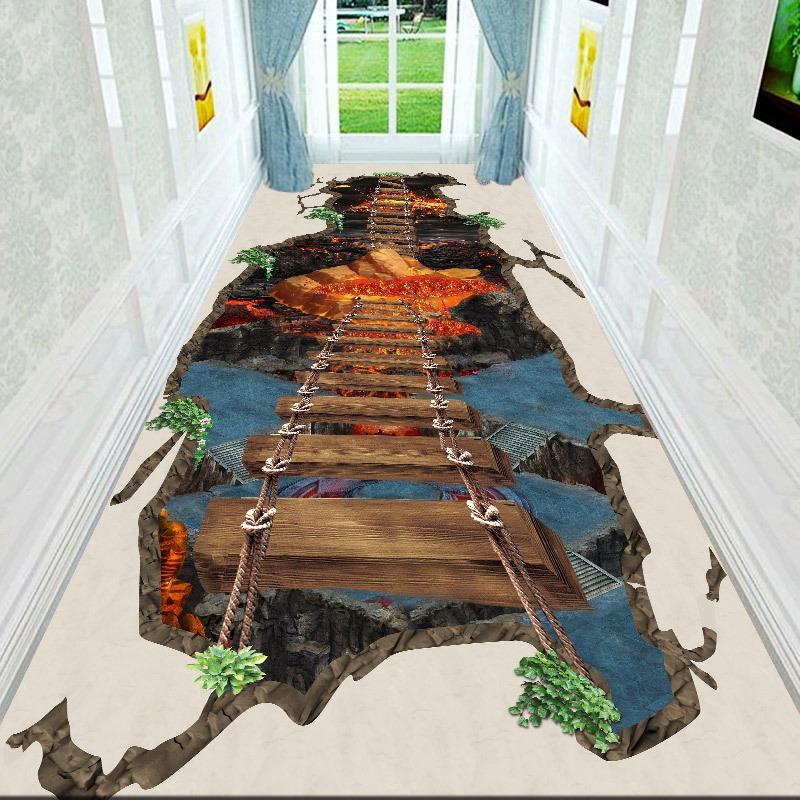 

Сходи Килим Довгий коридор Килимок Килимок для входу/коридору Килимки для проходу в готелі Килимок для підлоги Килимок проти ковзання 120*180cm