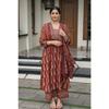 Indian Traditional Cotton Kurta Palazzo Dupatta Set Women Ethnic Salwar Kameez