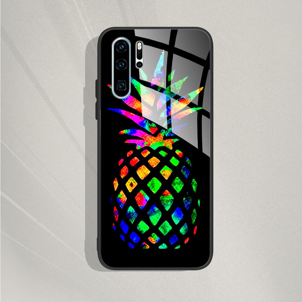 Case For Huawei P30 Lite Cover P30 Lite Tempered Glass Case Cute Silicone Phone Fundas For Huawei P 30 Cases For Huawei P30 Pro