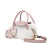 DIOR Bag [Customized Cosmetic Bag] Canvas Pink Reba Niche High-end Commuting Exquisite Fashion Versatile Cute Style Storage Portable Fabric