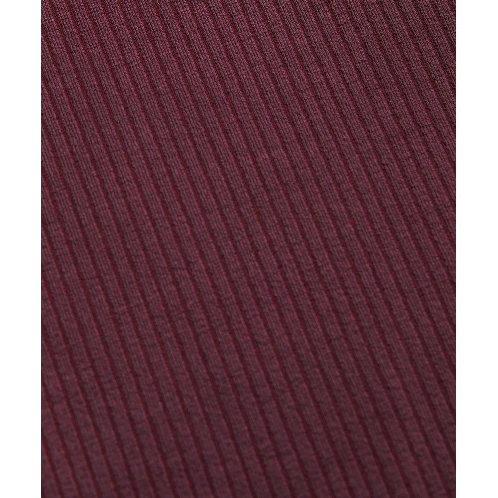Lululemon Calça Flare Ribbed Softstreme Regular Garnet