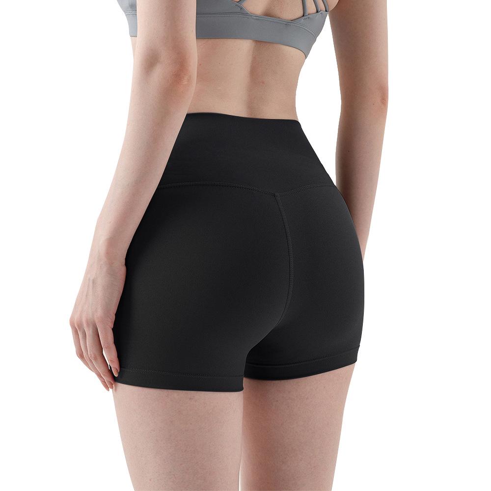 

Women s Slim Fit High-Waisted Butt-Lifting Yoga Shorts - Quick-Dry Summer Fitness Leggings Small