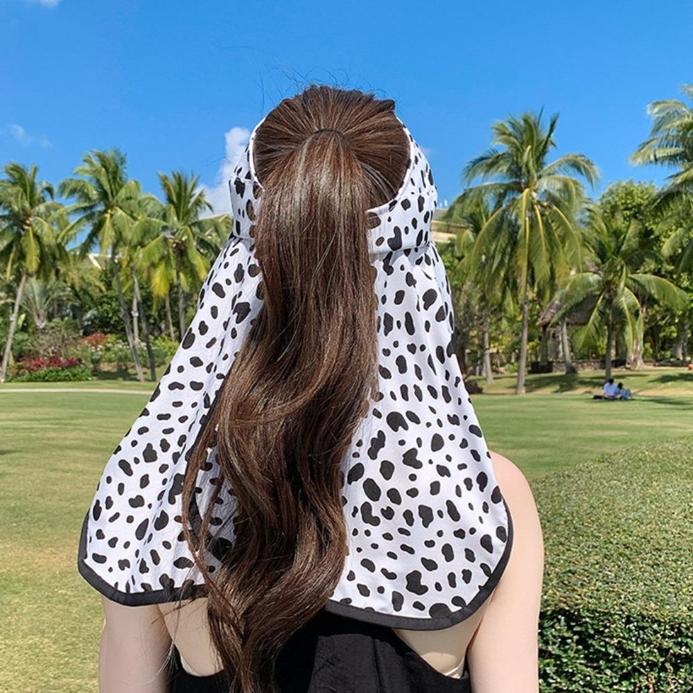 Large Brim Sun Hat Hollow Top Tea Picking Cap Fashion Shawl Hat Women Shawl