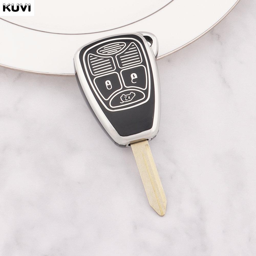 

For Jeep Compass Patriot Liberty Grand Cherokee Chrysler 300 Pt Dodge Jcuv Caliber Nitro Renegade Wrangler Car Key Case Cover