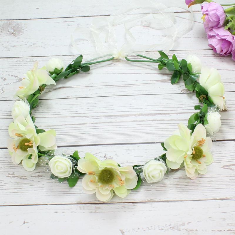 Boho Blumen-Haarband für Bräute & Kinder - Reise- & Auftritts-Accessoire