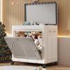 Foldable Storage Box for Clothes, Toys, and Quilts - Large Capacity, Flip-Top Organizer.