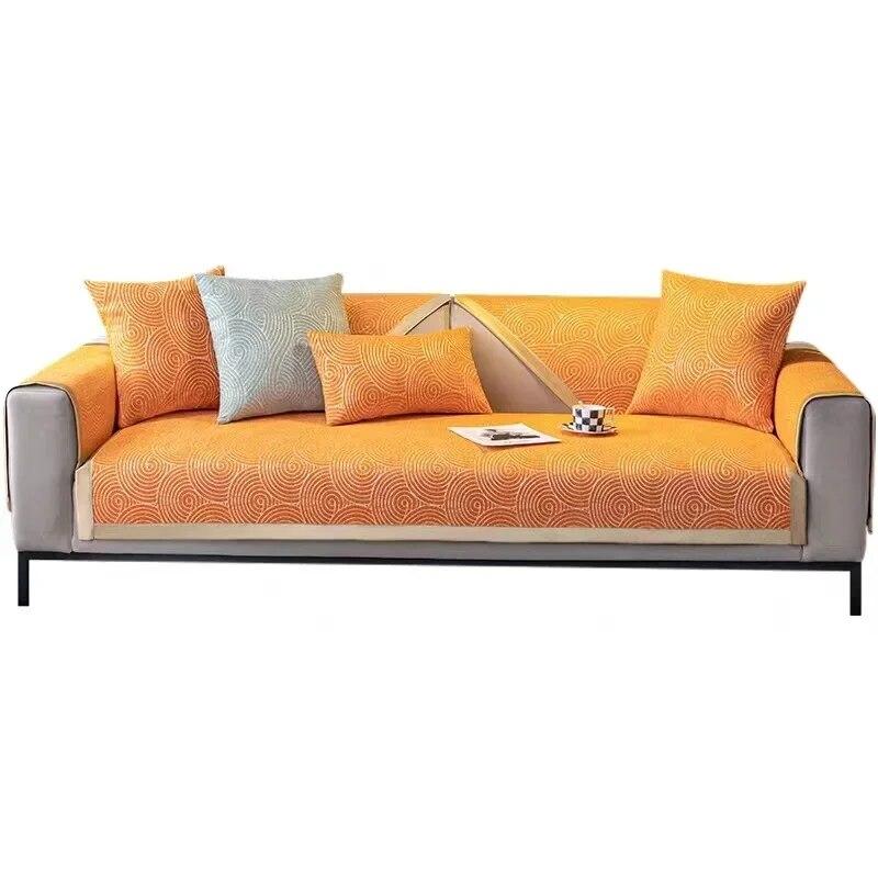 Sofa Cushion Four Seasons Universal Non-slip High-end Sofa Cover Nordic Simple Cushion Light Luxury Cover Cloth Towel